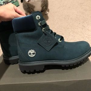 timberland velvet green